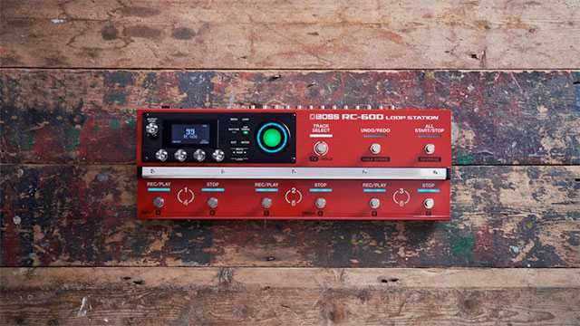 Boss RC 600 Looper pedal