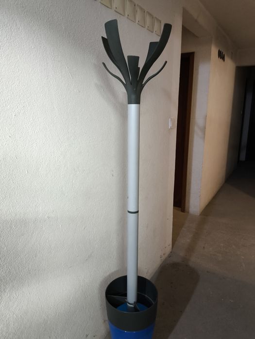 Bengaleiro Metal/Plástico Azul