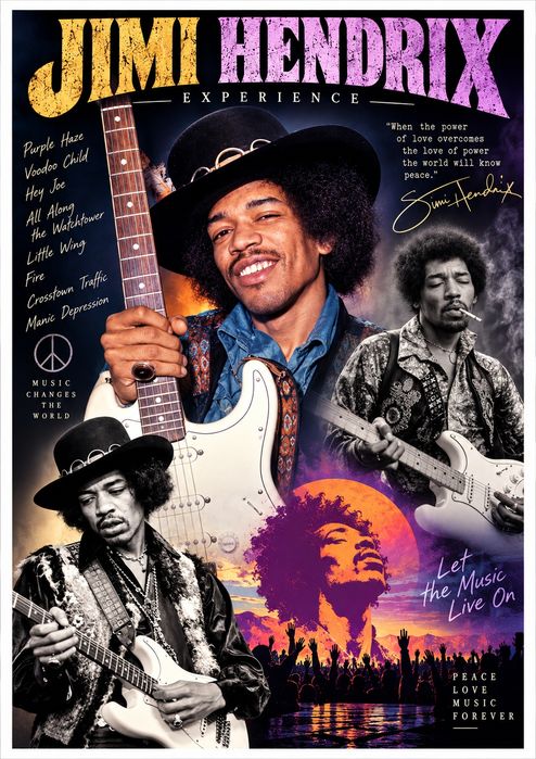 Posters novos Jimi Hendrix