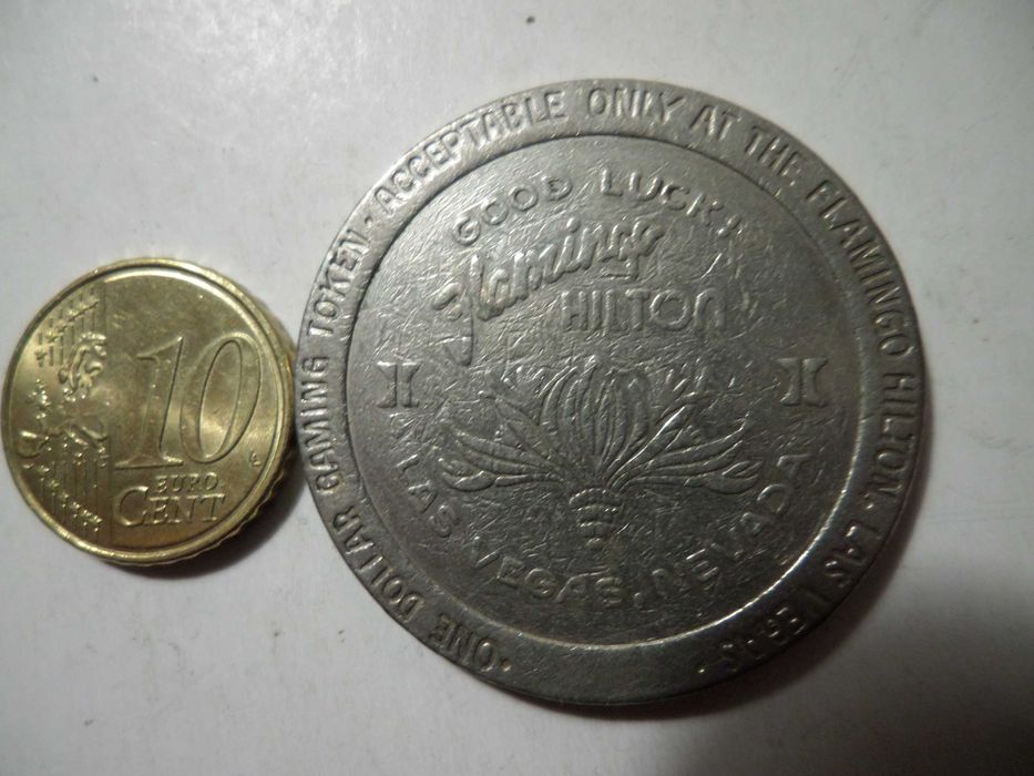 Ficha / Token ou Jetton em metal a identificar..(46)