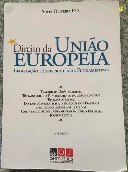 Livro de direito da união europeia