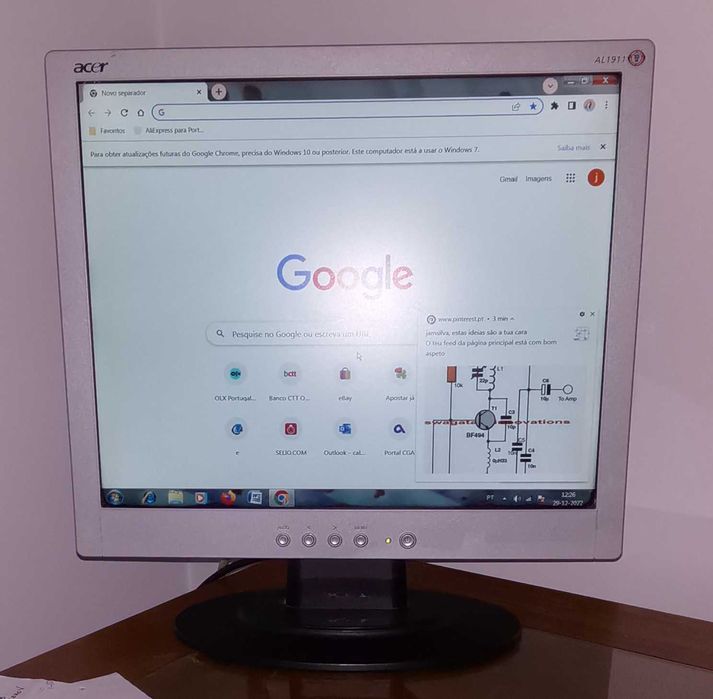 Acer 19" Computer Monitor64729602585475121