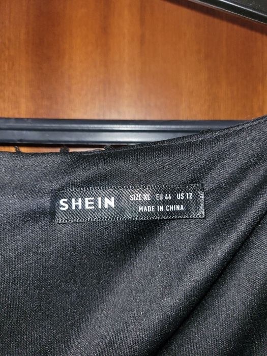 Vestido preto shein mulher/women