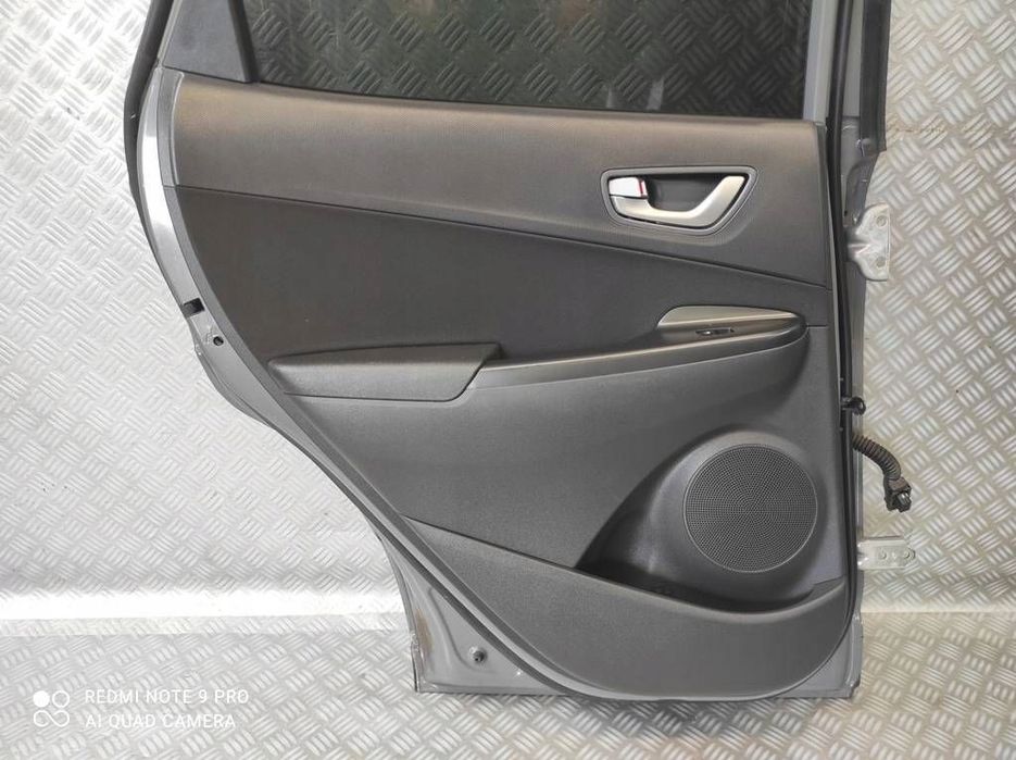hyundai kona i 2017-2023 drzwi tylne lewe tył szare oryginalne
