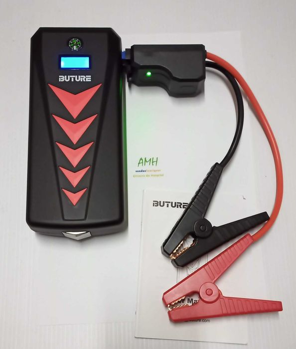 Buture Led jump starter carregador booster arranque bateria power bank