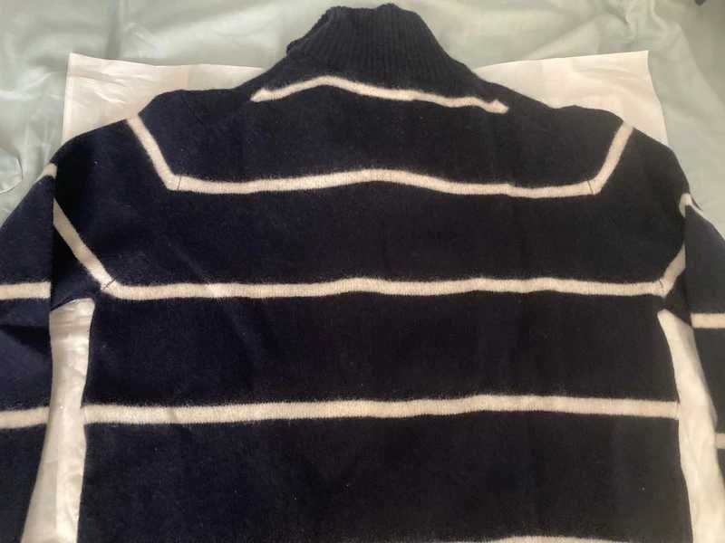 Camisola manga comprida 100% lã Sacoor Brothers tamanho L