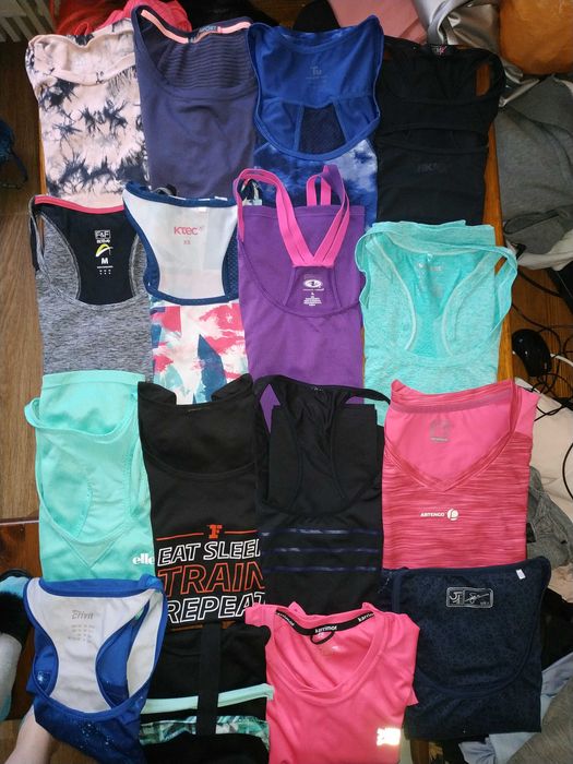 Майка для занятия спортом, фитнеса, йоги, спортзала, майка для спорта