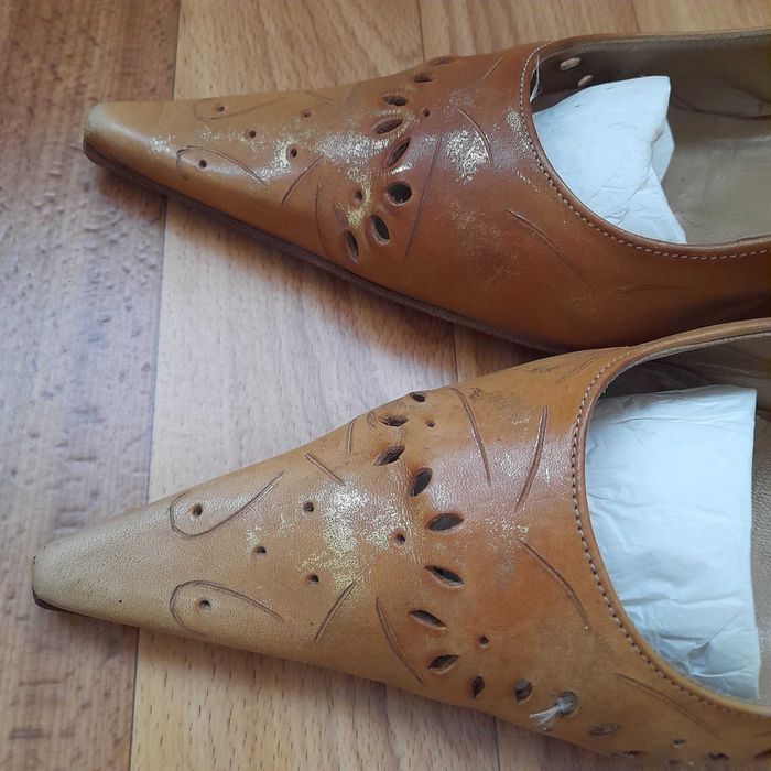 Туфли женские кожаные фирмы "LAEMI" Италия