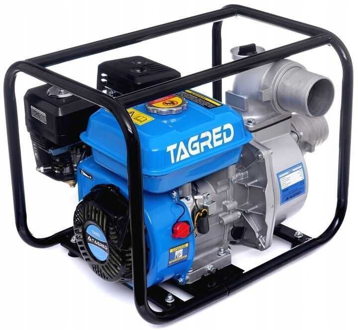 7,5HP max 60000 l/h Motopompa spalinowa 3' pompa spalinowa do wody 3"