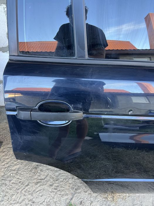 Range Rover L322 2006 двері задні праві чорні оригінал зі склом