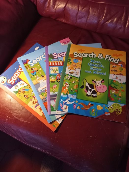 Colecção de 4 livros com vocabulário em inglês