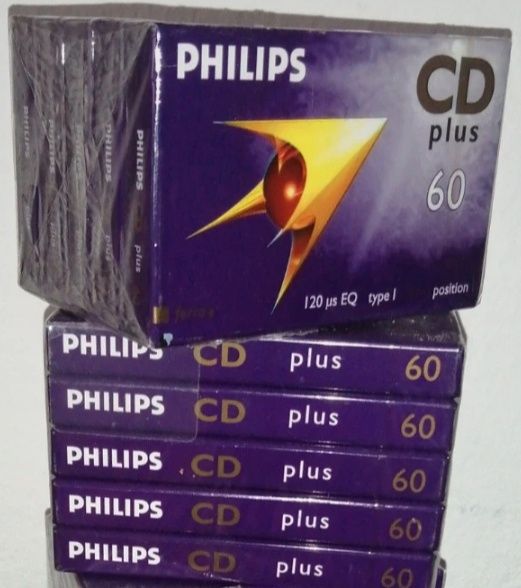 Cassete Philips cd plus