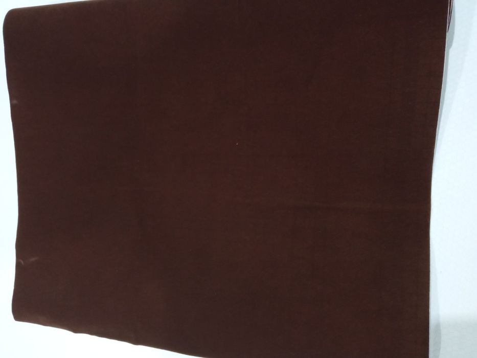 Papel de veludo (autocolante/autoadesivo) - castanho e bordeaux