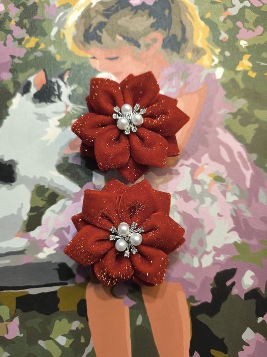 Резиночки ручної роботи для волосся