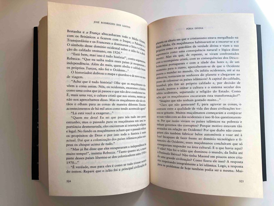 Livro "Fúria Divina" de José Rodrigues dos Santos (Portes Gratuitos)