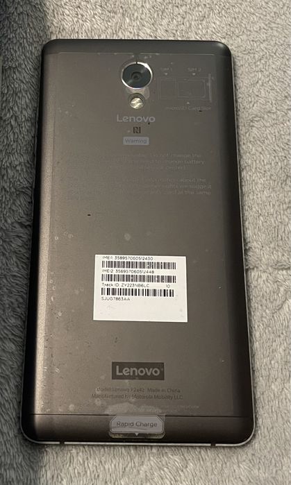 Telefon Lenovo P2 czarny