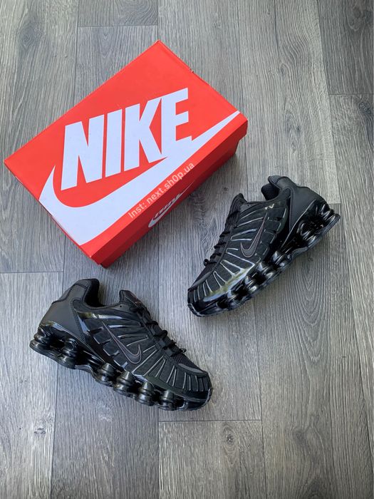 Кросівки Nike Shox TL Triple Black | Кросівки Найк Шокс | Nike Shox