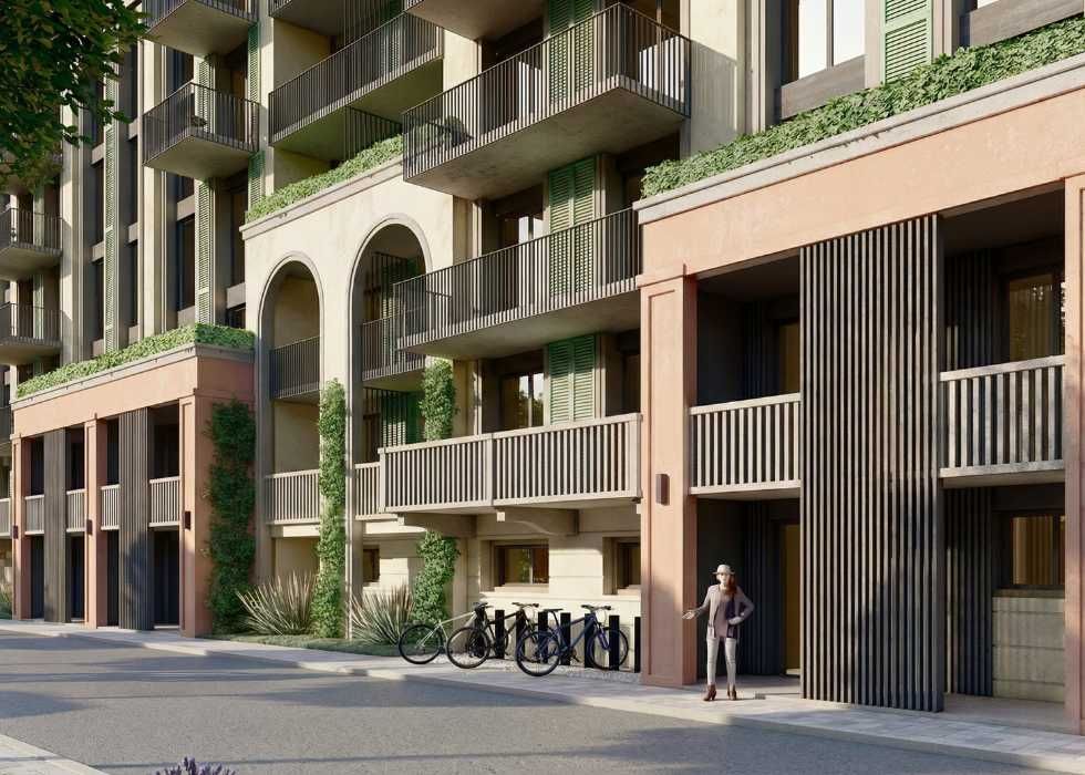 Новобудова з підземним паркінгом в Чернівцях. «Італійський квартал».