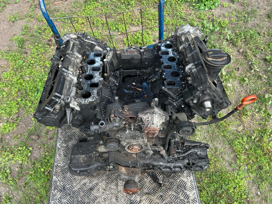 Silnik przeskoczony rozrząd kolizja audi a4 b7 a6 c6 2.7 tdi CANA