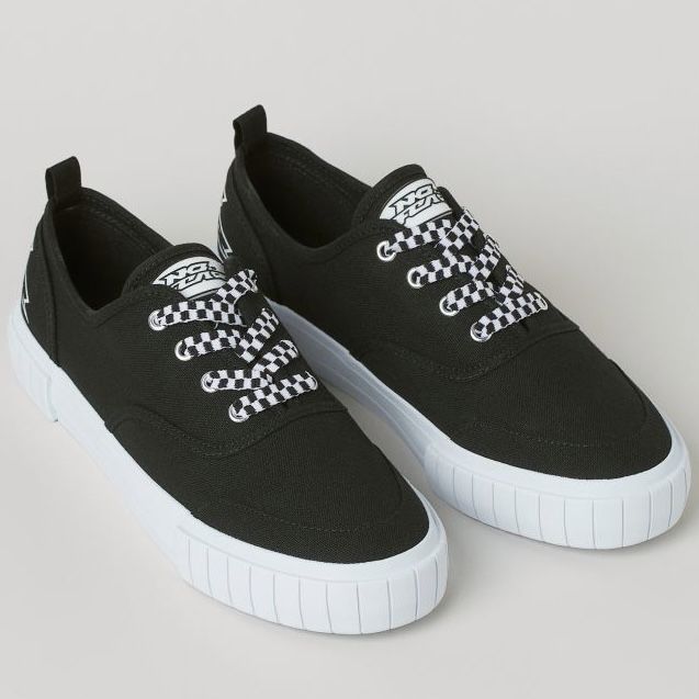 Кеди H&M жіночі, кеди спортивні чорні, взуття жіноче