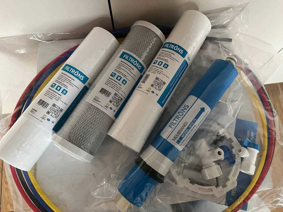 Зворотний осмос фільтр для води під мийку 5 ступенів очищення