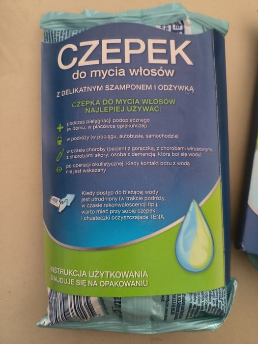 Czepki do mycia włosów czepek