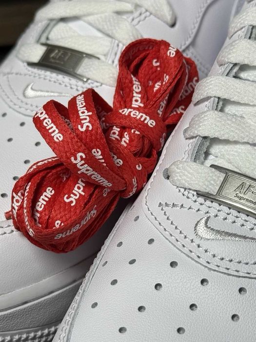 Nike Air Force 1 Low Supreme White R.44