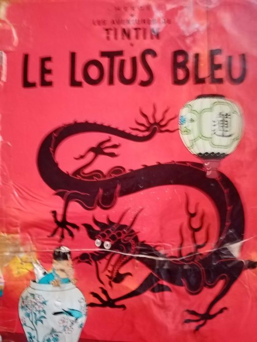 Album de Tintin, de 1946 em francês.