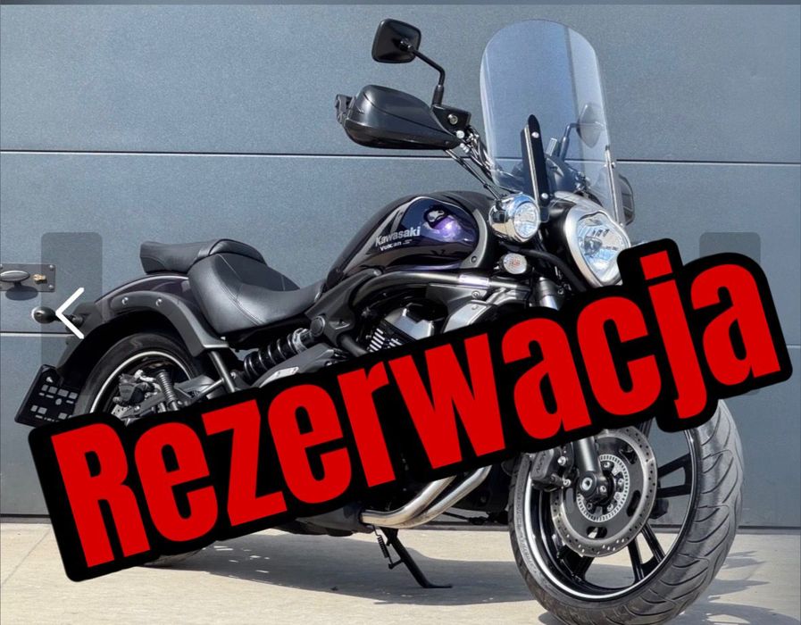 Kawasaki Vulcan S 650 ABS / przebieg tylko 24 502 / piękny kolor / DODATKI / VULCAN S