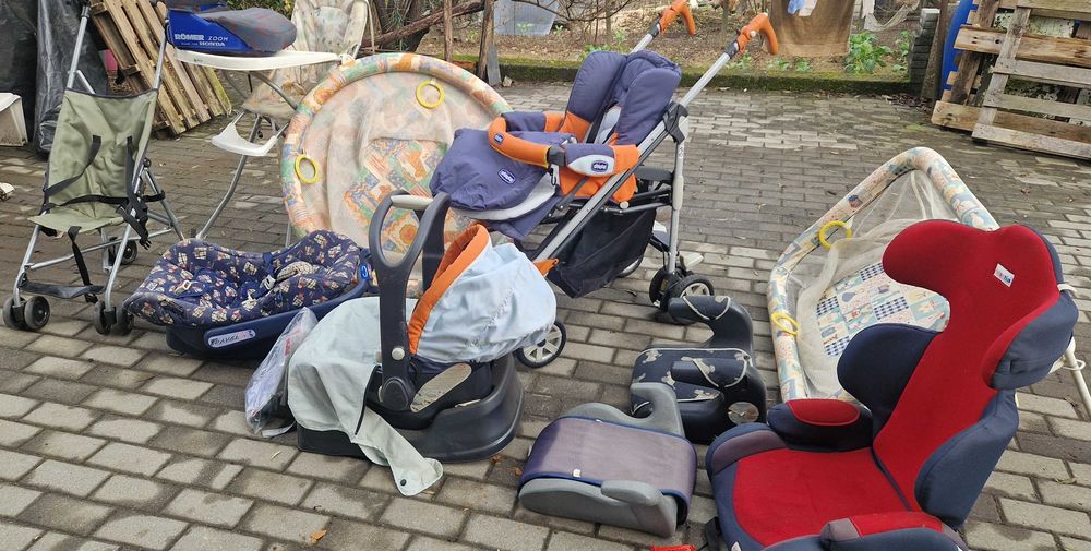 Vendo carrinho Chicco modelo Ct 0.1 com o Ovo e mais equipamentos