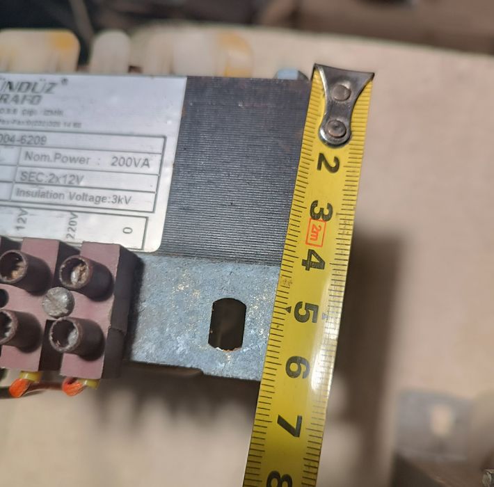 Трансформатор 220v\ 12-0-12v (12\24v)200va