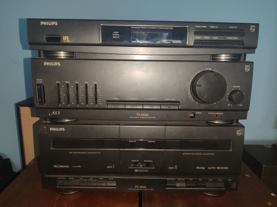 музыкальный центр Philips FA-9510 разборка