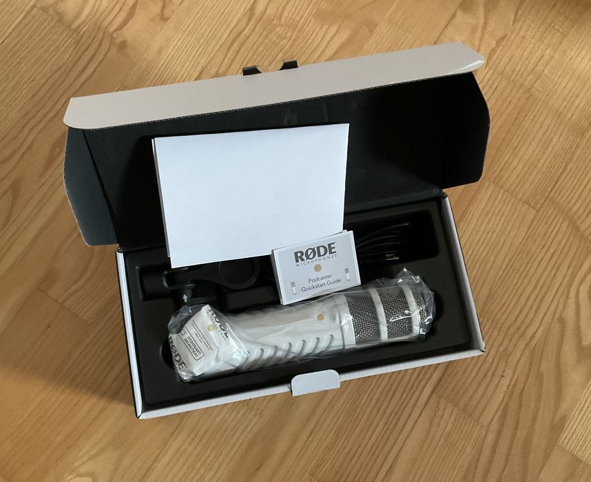 Mikrofon Rode Podcaster MKII nowy, komplet