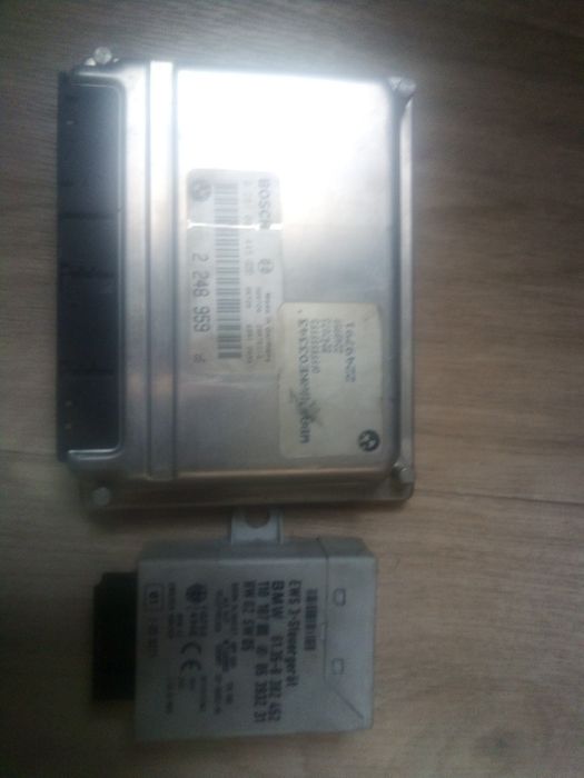 Блок ЕБУ, імобелайзер, чіп включ, BMW E46 M47 2D дорейстайл