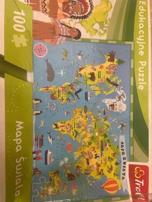 Puzzle 100 (5-7)- 10 zł