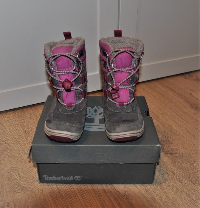 Dziecięce buty zimowe WATERPROOF. Timberland