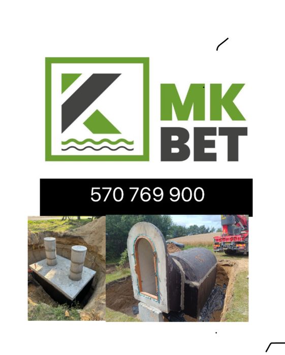 Schron piwnica szambo deszczowka