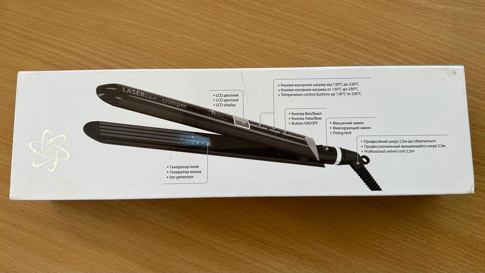 Професійна плойка-гофре для моделювання волосся б/у