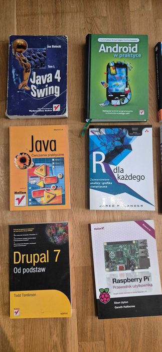 Zestaw książek IT - nauka programowania Unity Java R