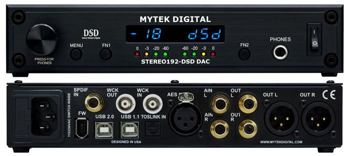 Mytek Stereo 192 DSD DAC64354159867394121