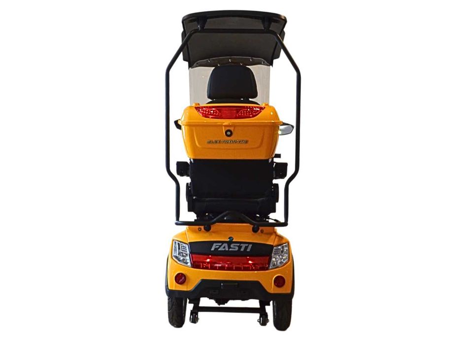 Electroride Fasti 3 Max: Trójkołowy skuter elektryczny z daszkiem