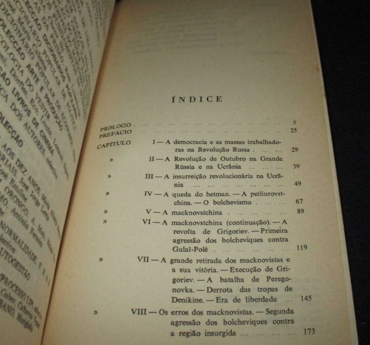 Livro História do Movimento Macknovista A Insurreição dos Camponeses
