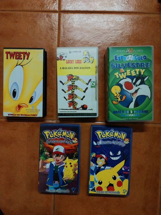 Filmes Animação VHS - Lote