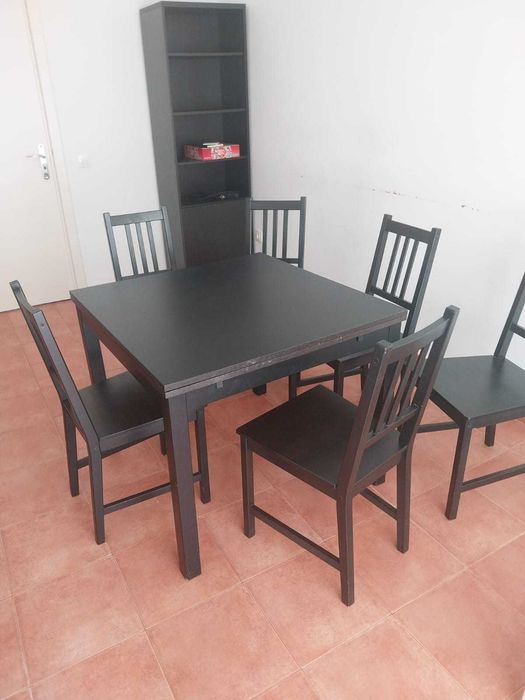 Mesa e 6 cadeiras IKEA