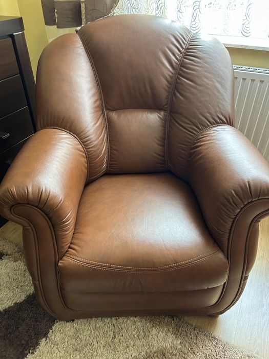 Komplet wypoczynkowy sofa i 2 fotele