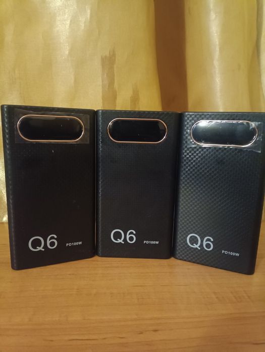 Повербанк q6 100w 31000 міліампер годин для вашого ноутбу та телефона
