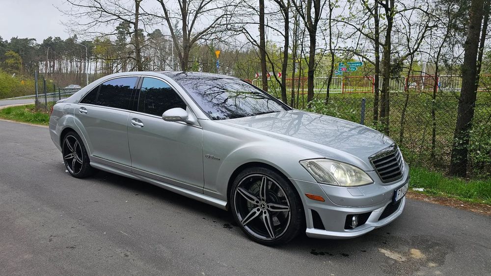 Mercedes-Benz Klasa S Mercedes W221 S63 AMG Long