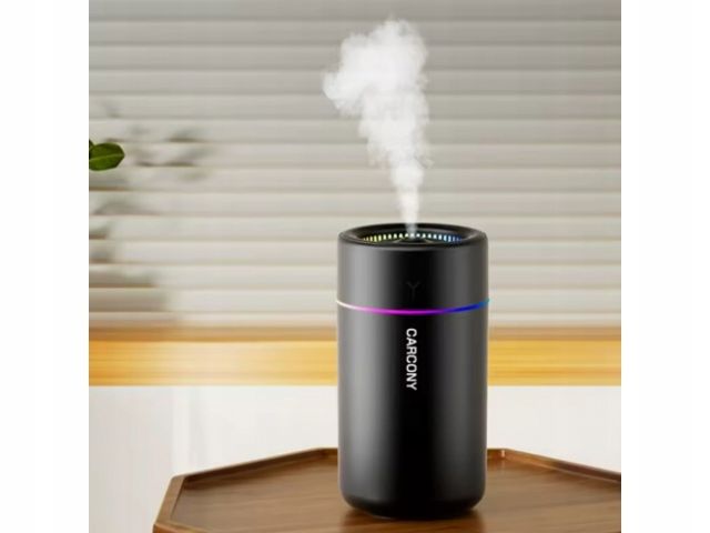 Nawilżacz Powietrza Dyfuzor Zapachowy Aromaterapia Lampka Led Prezent