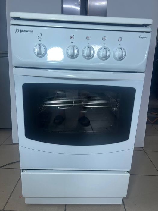 Плита газова з духовкою Газовою Mastercook Eleganse
