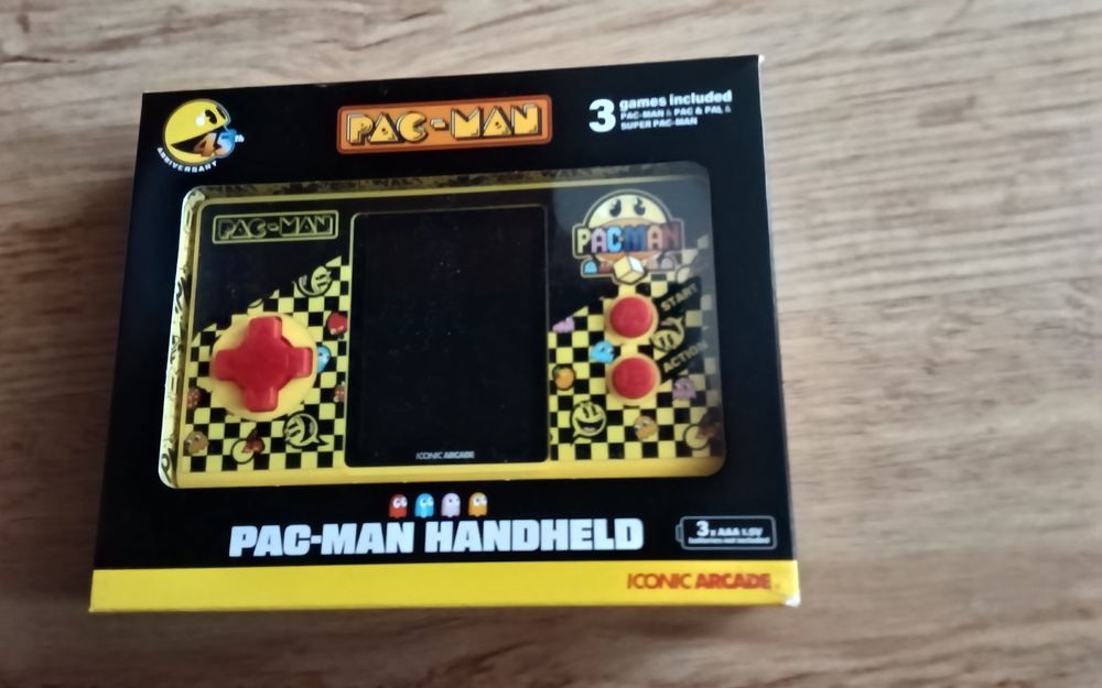 Nowa konsola kieszonkowa  Pac - Man Handheld 8+